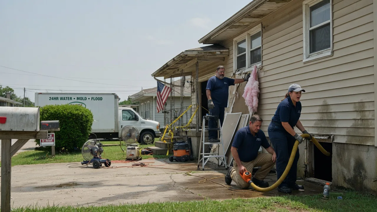 Water Damage Repair in Mertztown, PA near me